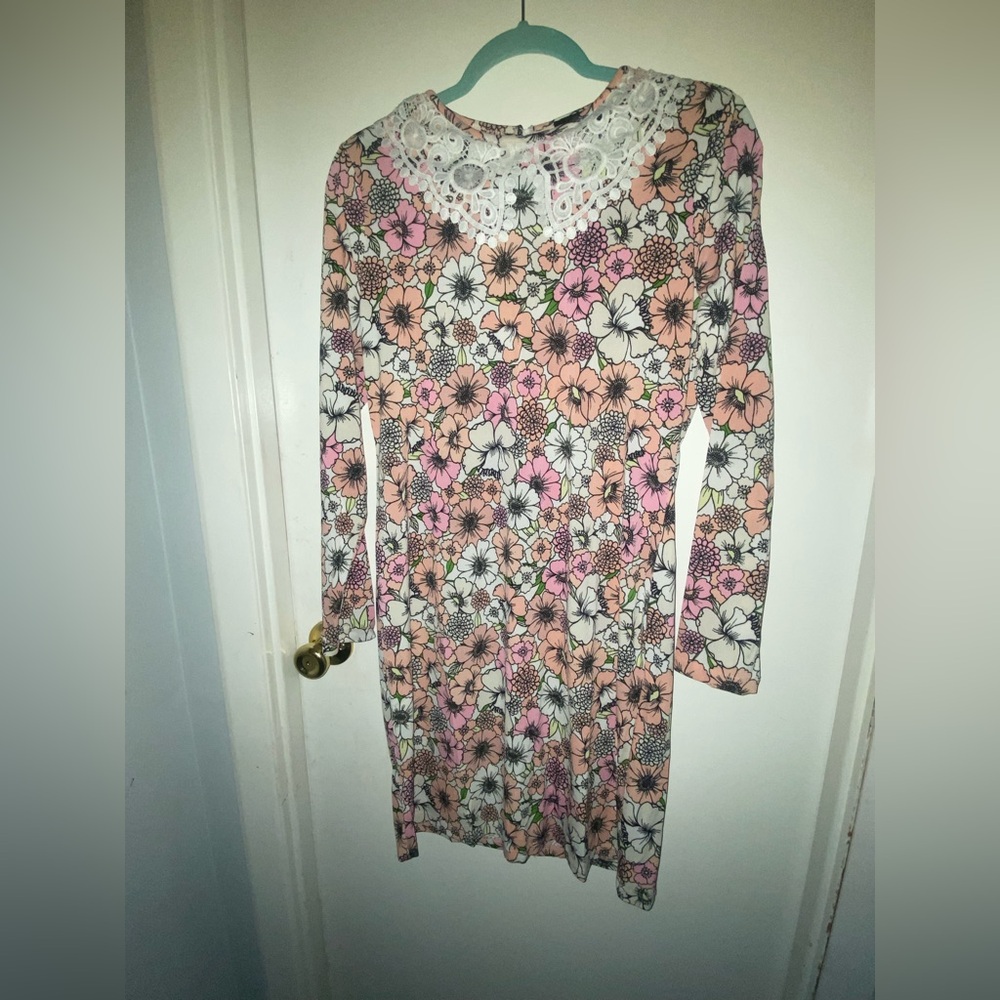Alison Andrews | Women/Junior Dress | Small | Floral | Midi | Stretch | NWT - Picture 5 of 13
